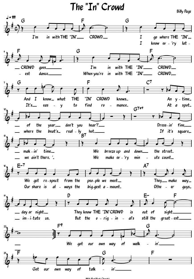 Sheet Music